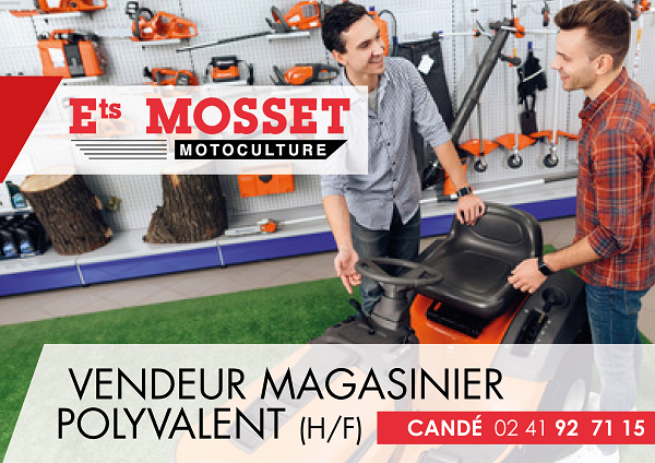 OFFRE MOSSET vendeur magasinier