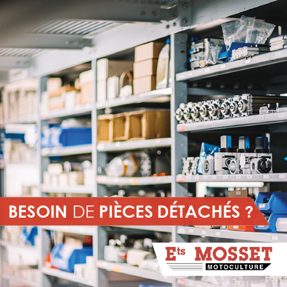 Mosset motoculture pieces detachees