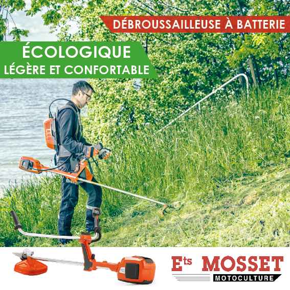 MOSSET debroussailleuse a batterie