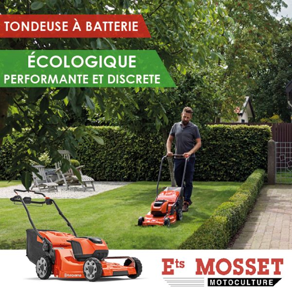 MOSSET tondeuse a batterie