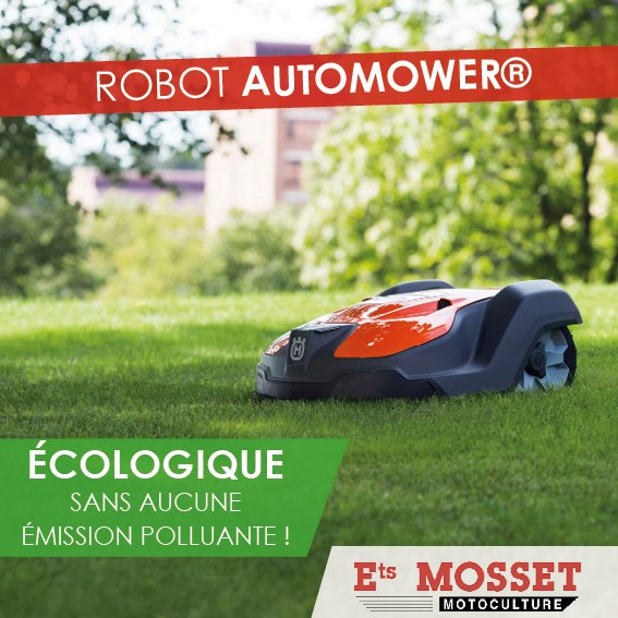 Limitez votre impact ecologique avec le robot automower