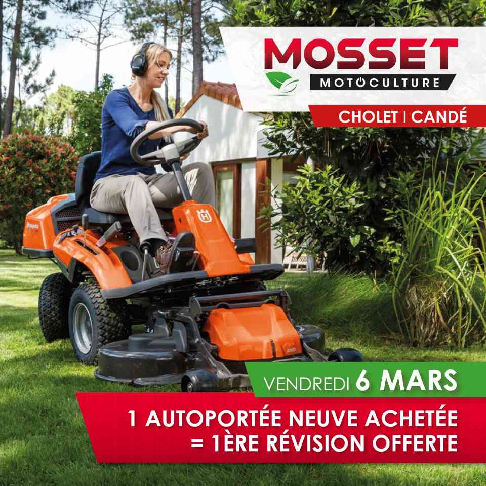 portes ouvertes mosset tondeuse autoportee