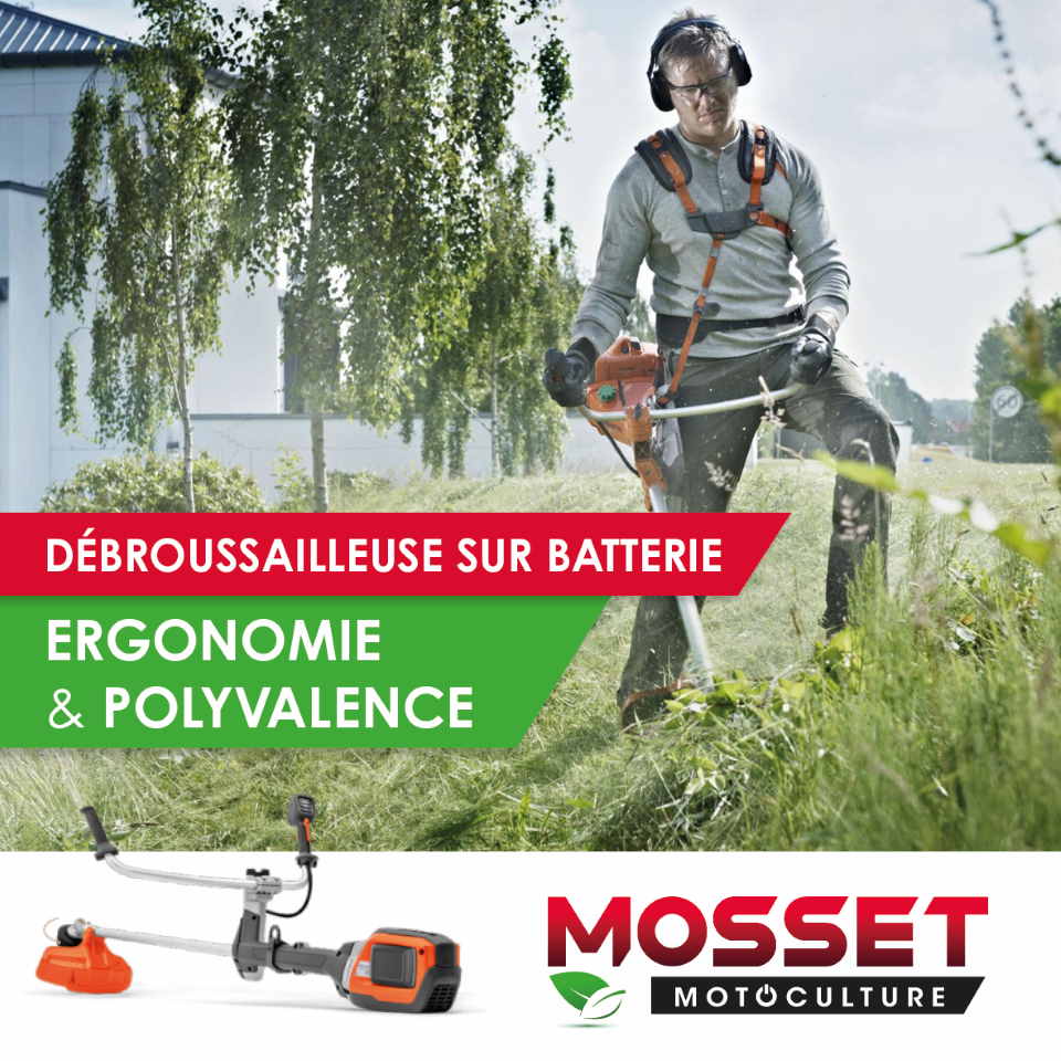 DEBROUSSAILLEUSE sur batterie