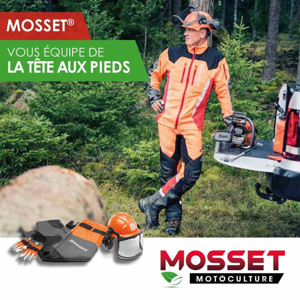 Mosset vous equipe de la tete aux pieds