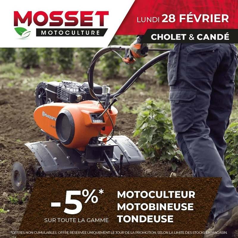 Mosset Promos 5 Motoculteur